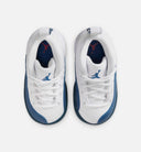 Air Jordan 12 Retro French Blue Infant Toddler Lifestyle Shoe - White/French Blue/Metallic Silver/Varsity Red
