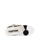 LV Skate Sneakers beige and black