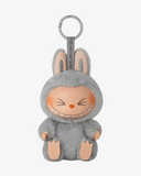 POP MART X THE MONSTERS LABUBU HAVE A SEAT SERIES PLUSH PENDANT HEHE - CHECKED CARD