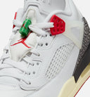 Spizike Low Mens Lifestyle Shoe - White/Black/Sail/Varsity Red