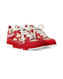LV Skate Sneakers Red and White