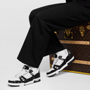 LV Skate Sneakers Trainer gray with white
