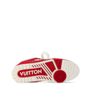 LV Skate Sneakers Red and White