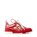LV Skate Sneakers Red and White
