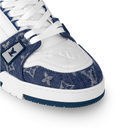 LV Skate Sneakers Trainer blue with white