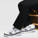 LV Skate Sneakers Trainer white with black